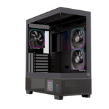 EAN 6977277360066 - Einarex EXCS-PR-51DR-B carcasa de ordenador Midi Tower Negro imagen 2