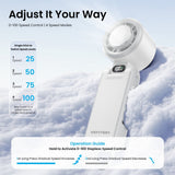 Ventilador De Mano Vention Pbch0 100 Velocidades