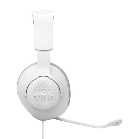 Jbl Quantum 100m2 Headphone Wired Gaming Headset With Microphone, White Eu