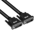 EAN 8719214471491 - CLUB3D DVI-D DUAL LINK (24+1) CABLE BI DIRECTIONAL M/M 10m 32.8 ft 28AWG Negro imagen 1