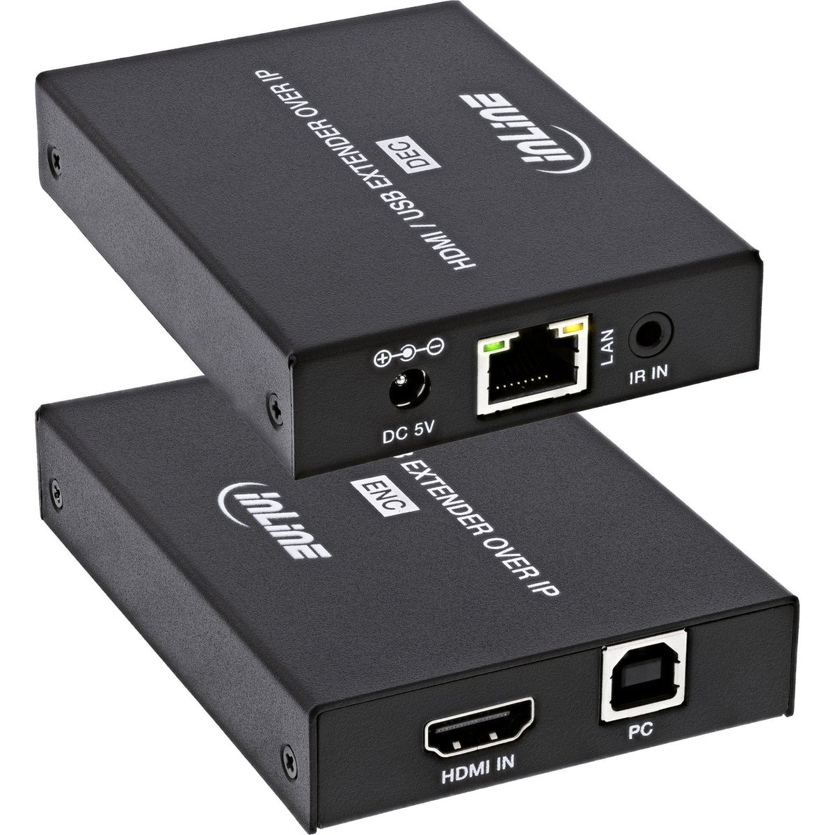 Kvm Extender Sobre Ip, Hdmi , Full-Hd , 150m , Set