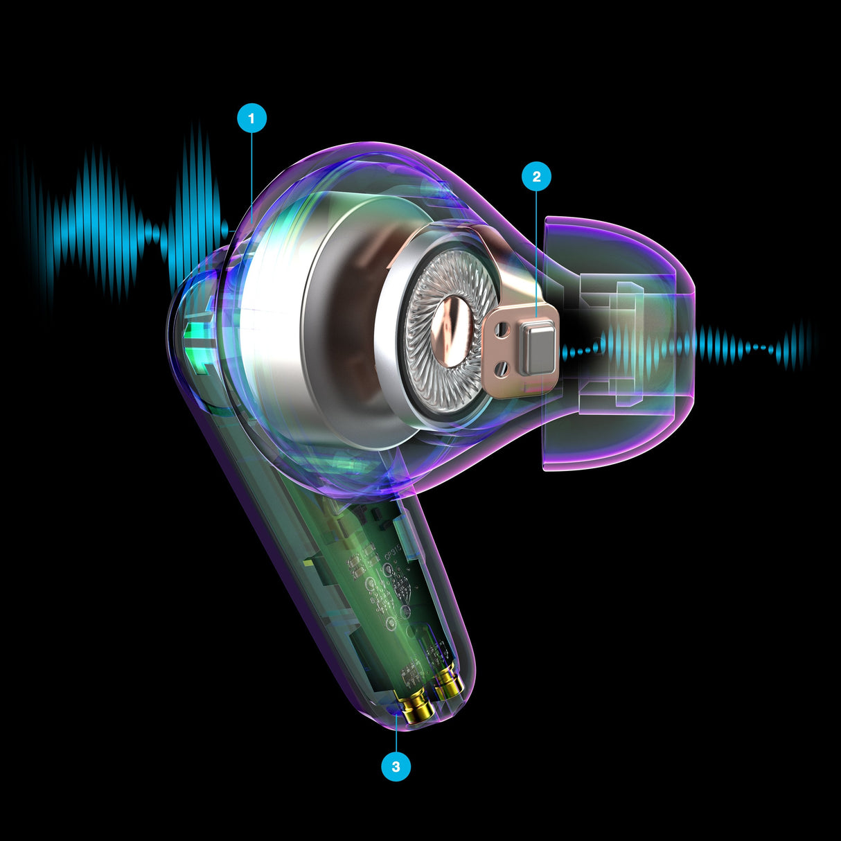 Go Pods Anc Tws Black