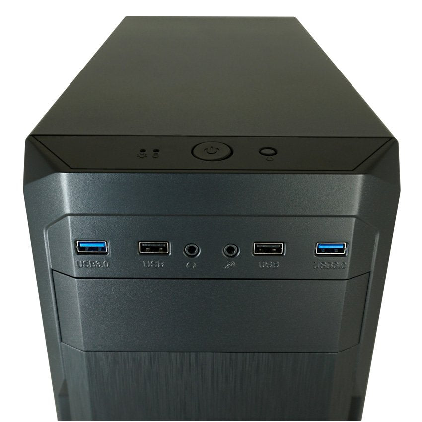 Caja Pc Lc-Power Lc-7039b-On Midi Black 2xusb3 (W/O Psu); Black