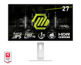 27"(68.6cm)Tft Msi Mag 274pfwde White Gaming Flat 180hz Retail