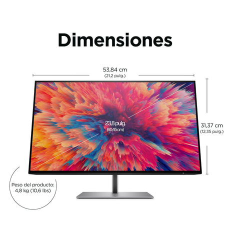 EAN 0196188122938 - HP Z24q G3 QHD Display pantalla para PC 60,5 cm (23.8") 2560 x 1440 Pixeles Quad HD LCD Plata imagen 14