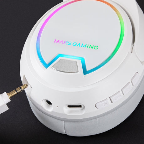 EAN 8435693102120 - Mars Gaming MHW-100 Inalámbrico y alámbrico Diadema Juego USB Tipo C imagen 4