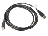 Lanberg Cable Usb-A Macho A Usb-B Macho Ca-Usba-10cc-0018-Bk,Negro,1.8 Metros