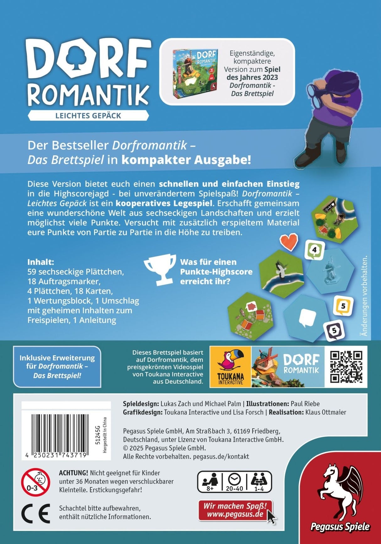 Pegasus Dorfromantik - Leichtes Equipaje 51245g