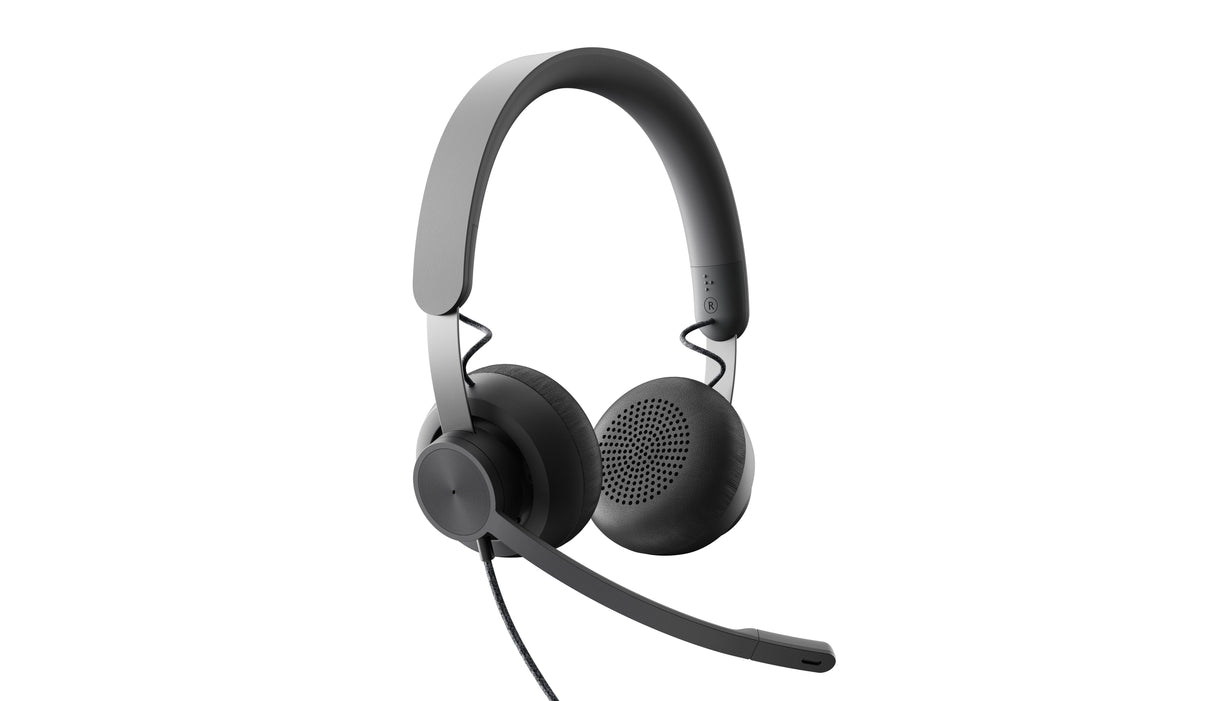 Logitech Pack Personal De Colaboracion Con Video Webcam C925e Fullhd 1080p + Auriculares  Uc Zone Wired - Color Negro