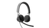Logitech Pack Personal De Colaboracion Con Video Webcam C925e Fullhd 1080p + Auriculares  Uc Zone Wired - Color Negro