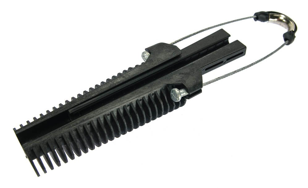 Extralink Fiber Optic Cable Clamp 2.3 Abrazadera Para Cable Negro 1 Pieza(S)