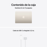 Apple Macbook Air 13,6' M5 10-Core Cpu 16gb 1tb Ssd 10-Core Gpu Blanco Estrella