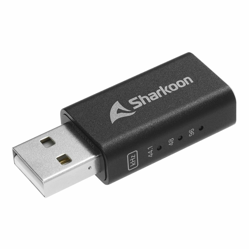 Tarjeta De Sonido Sharkoon Gaming Dac Pro S V3, (Negro) 4044951039616