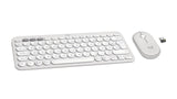 Pebble 2 Combo Tonal White Fra - Fra 2.4ghz/Bt-419 Universal