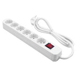 EAN 4260283117420 - MediaRange MRCS206 base múltiple 1,4 m 6 salidas AC Blanco imagen 1