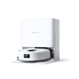 Ecovacs Deebot Mini 2 Vacuum Cleaner,Robot,Wet&Dry,Compact Design,White+Auto-Empty Station