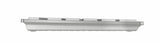 Cherry Desktop Dw 9100 Slim [Ch] Wl Aes Silver/White Bt Lithium Akku - Wochenlange Nutzung Ohne Aufladung