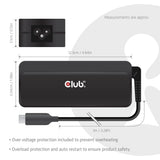 Club3d Laptop-Cargador Usb-C Pd3.1 140w, Gan Retail