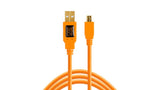 Tether Tools Cu5451 Cable Usb 4,6 M 2.0 Usb A Mini-Usb B Naranja