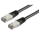Roline 21.15.0185 Cable De Red Negro 0,5 M Cat5e F/Utp [Ftp] (Roline Cat5e Ftp Cu Ethernet Cable Black 0.5m)