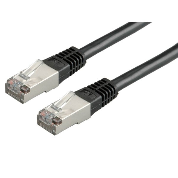 Roline Cable De Red Kat.5e Class D S Ftp Schwarz 5m