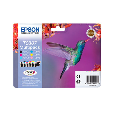 EAN 8715946494197 - Epson Hummingbird T0802 cartucho de tinta 1 pieza(s) Original imagen 2