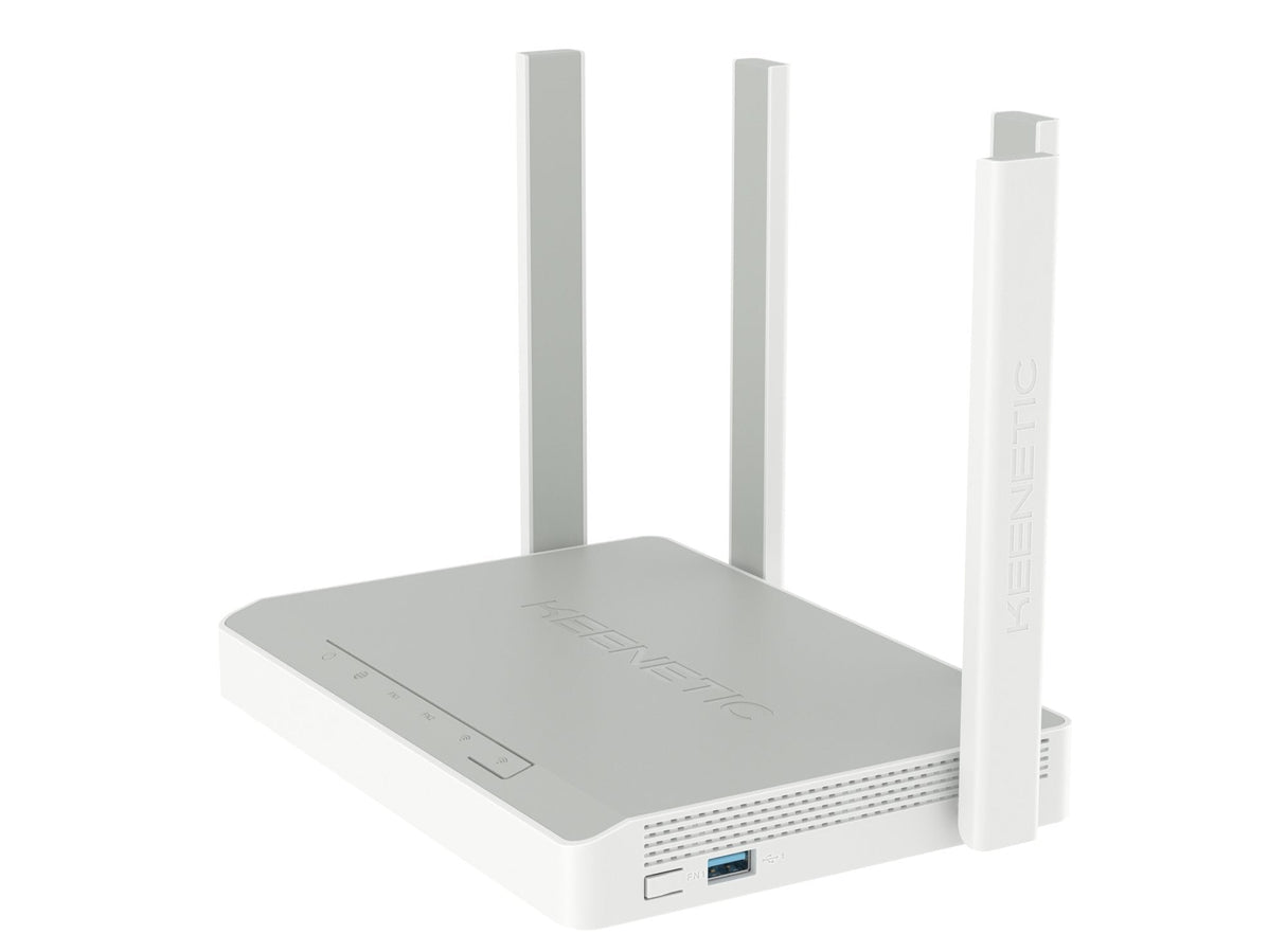 Router Wireless  Keenetic Wireless Router 1800 Mbps Mesh Wi-Fi 6 Usb 3.0 4x10/100/1000m Kn-3810-01eu