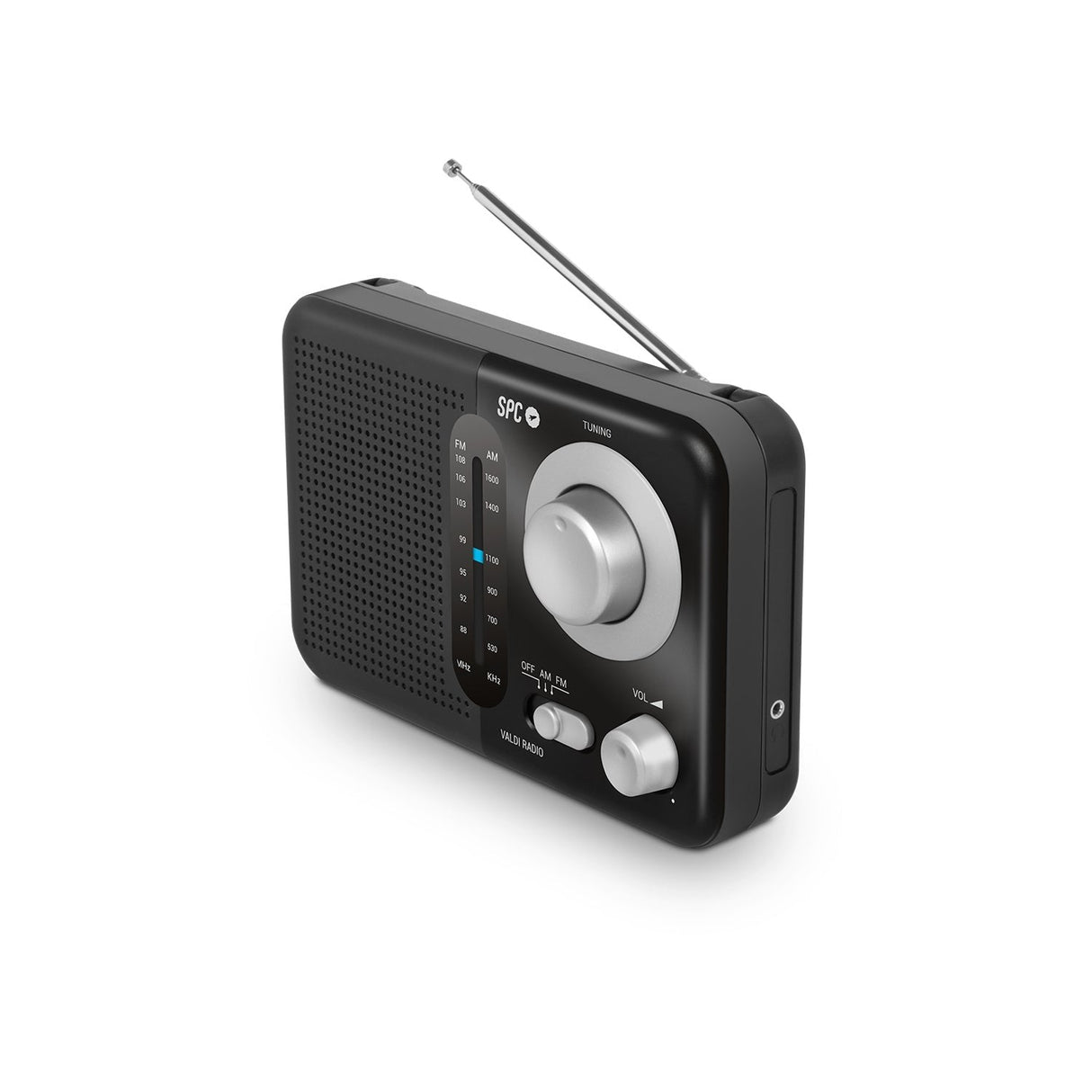 Radio Portátil Spc Valdi Negra