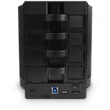 Fantec Sq-35ru3e Schwarz 4x3,5  Sata Raid Hdd