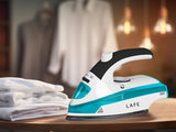 EAN 5907512861653 - Lafe LAFZEL45914 plancha Plancha vapor-seco Teflón 800 W Negro, Azul, Blanco imagen 4