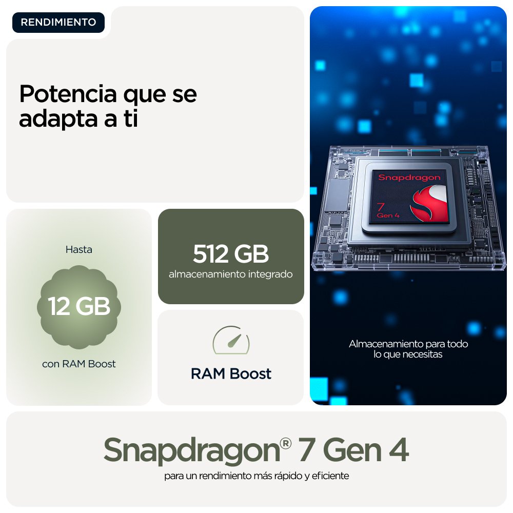 Smartphone Motorola Edge 70 17 Cm (6.7") Dual Sim Android 16.0 5g Usb Type-C 12 Gb 512 Gb 4800 Mah Green