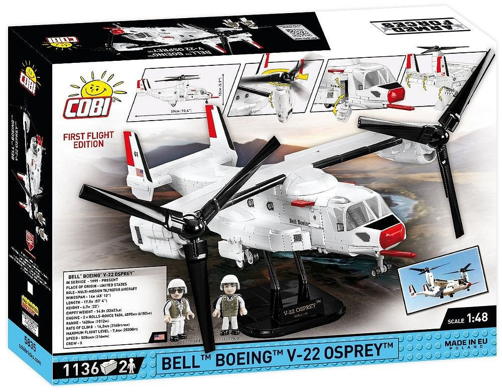 Cobi Bell-Boeing V-22 Osprey First Flight Edition, Construction Toy Cobi-5835
