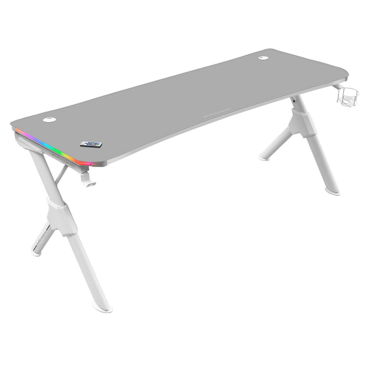 Mesa Gaming Mars Gaming Mgdxlrgb 160 X 60 X 75cm Blanca