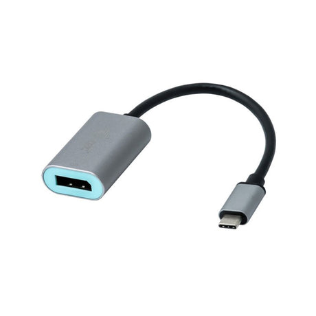 EAN 8595611702617 - i-tec Metal C31METALDP60HZ adaptador de cable de vídeo 0,15 m USB Tipo C Gris, Turquesa imagen 2
