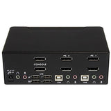 EAN 0065030867177 - StarTech.com SV231DPDDUA2 interruptor KVM Negro imagen 3