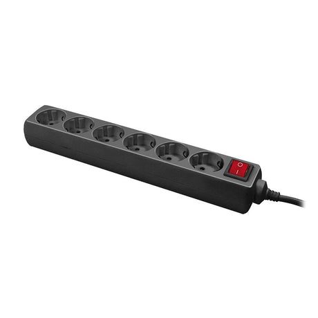 EAN 4052792012361 - LogiLink LPS202B base múltiple 1,4 m 6 salidas AC Negro imagen 1