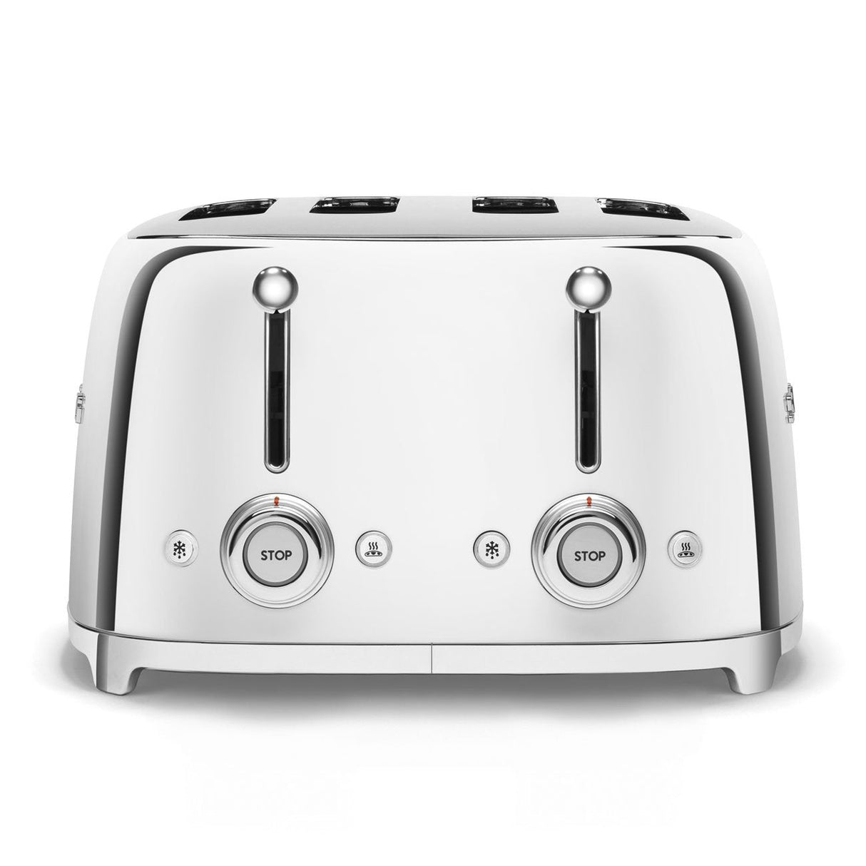 Tostadora Smeg Estilo Años 50 Cromo Tsf03sseu