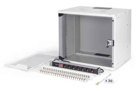 EAN 4016032499602 - Digitus DN-49204-SET armario rack Bastidor de pared Gris imagen 1