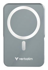 EAN 0023942322689 - Verbatim Charge 'n' Go Magnetic Wireless Polímero de litio 10000 mAh Cargador inalámbrico Gris imagen 2