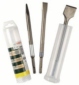 Bosch Juego De Cinceles Para Bricolaje Y Jardín Sds-Plus, 3 Piezas, Verde 2607019457