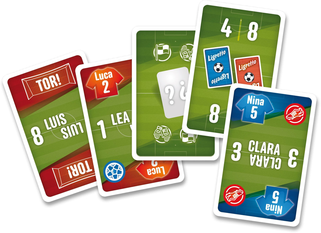 Schmidt Juegos Ligretto Fútbol, ??Juego De Cartas 78720