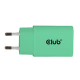 Club3d Lifemyle Cargador Usb-C 30watt, 2mk Verde Retail