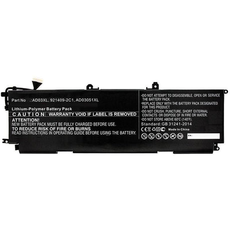 EAN 5704174302544 - CoreParts MBXHP-BA0212 refacción para laptop Batería imagen 1