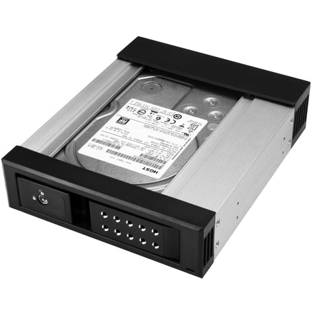 EAN 0065030872317 - StarTech.com HSB1SATSASBA panel bahía disco duro 13,3 cm (5.25") Panel de instalación Negro imagen 6