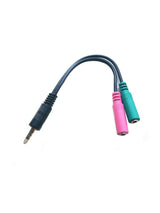 EAN 5712505030400 - Microconnect AUDALS015 cable de audio 0,25 m 3,5mm 2 x 3.5mm Negro imagen 1