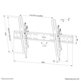 Neomounts Select Screen Wall Mount (Tilt, Vesa 800x400) (Wl35s-850bl18) (Wl35s850bl18)