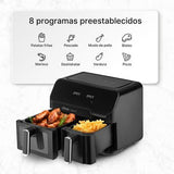 Freidora De Aire  Ufesa Storm Doble 2700w 9l Negro