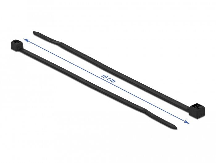 Delock 19186 Brida Para Cables Resistente Al Frío La 100 X An 2,5 Mm Negra 100 Piezas