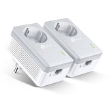 Adaptador Powerline Tplink Tl Pa4010p Kit 600mbps Alcance 300m Pack De 2
