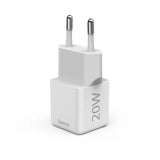 Hama Cargador Red Eléctrica Blanco Usb-C 20w Carga Rápida
